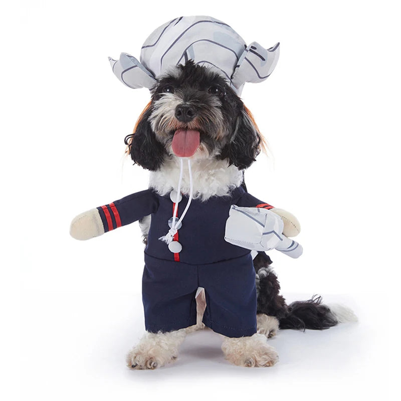 Howl-o-Ween Pumpkin Dog Outfits
