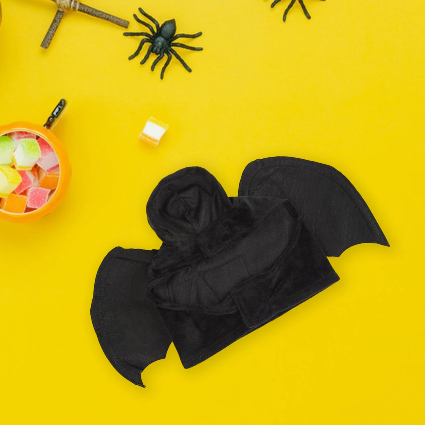 Devil Bat Wings Dog Costume – Halloween Pet Cloak for Dogs & Cats
