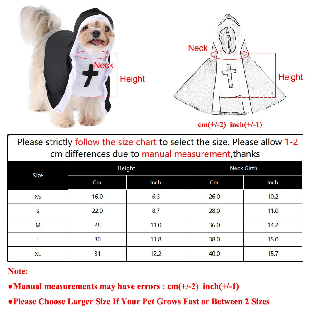 Per Nun Halloween Costumes