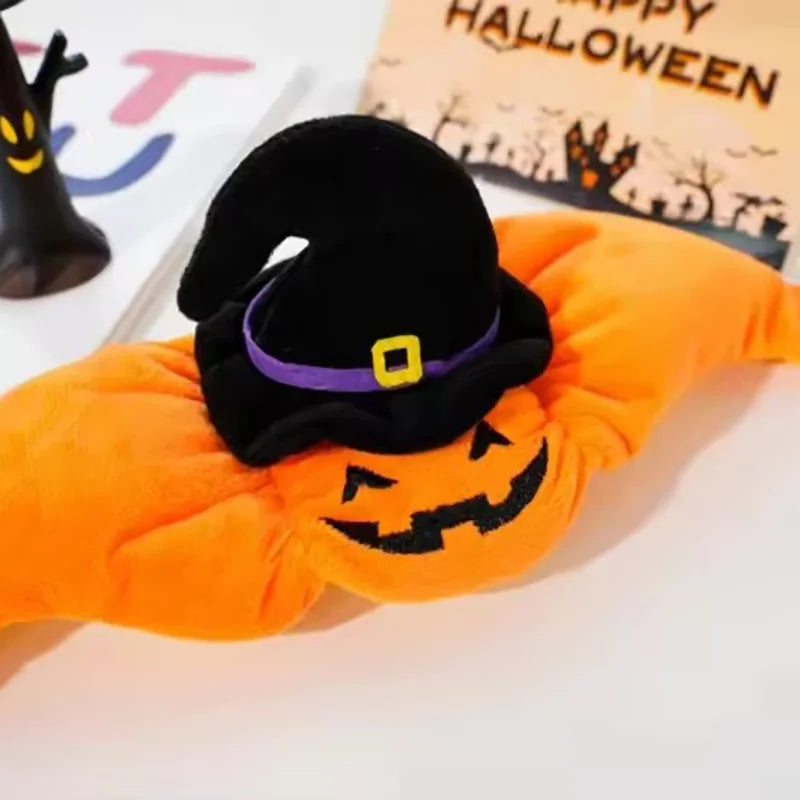 Halloween Pumpkin Witch Hat for Pets