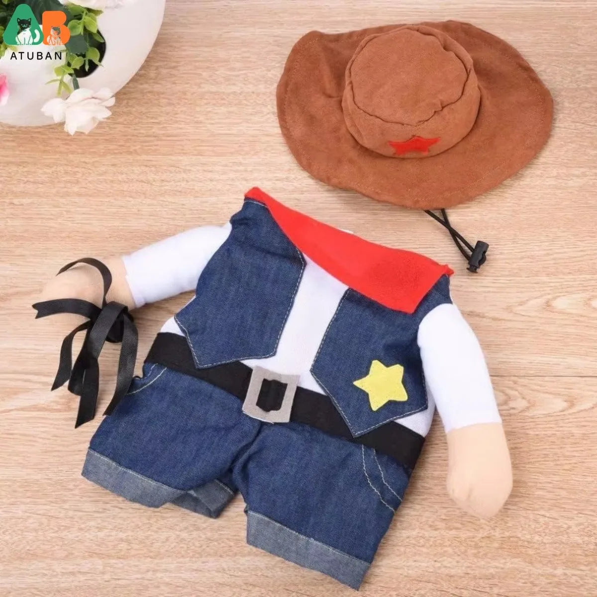 Sheriff Pup Cowboy Outfit