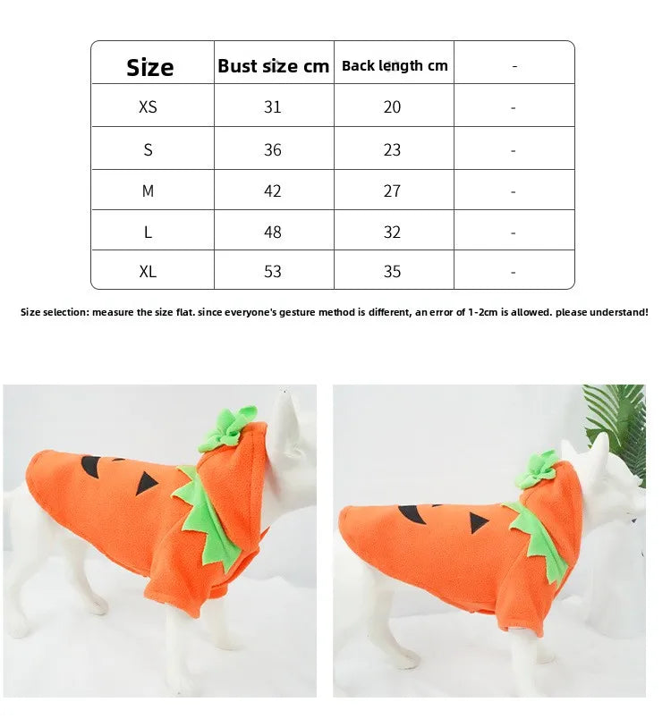 Pumpkin Pooch Costume
