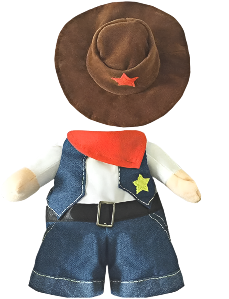 Sheriff Pup Cowboy Outfit