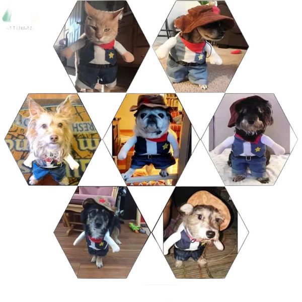 Sheriff Pup Cowboy Outfit