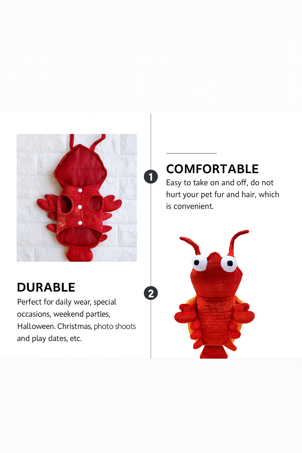 Puppy Lobster Dress-Up