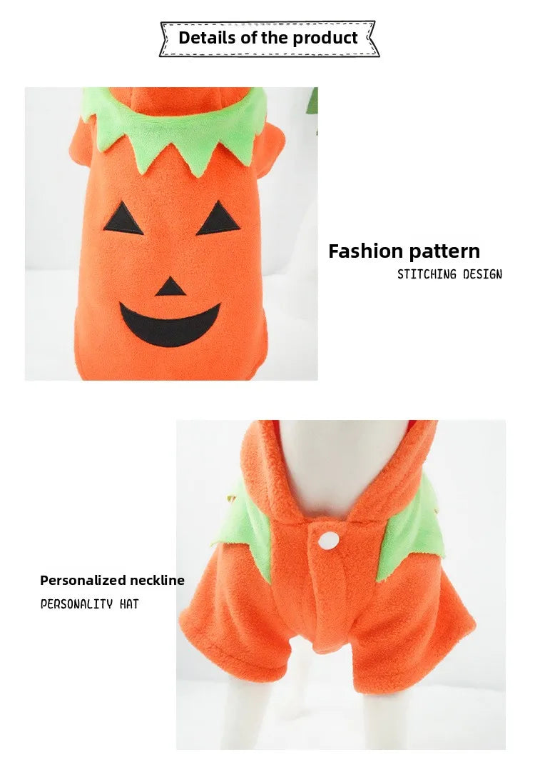 Pumpkin Pooch Costume