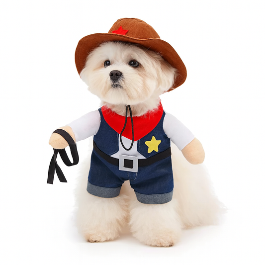 Sheriff Pup Cowboy Outfit